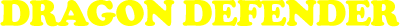 Dragon Defender (Atari 2600) Play Online
