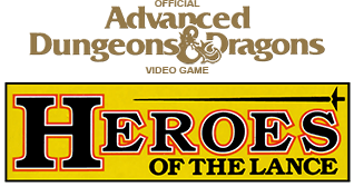 AD&D: Heroes of the Lance (NES) Play Online